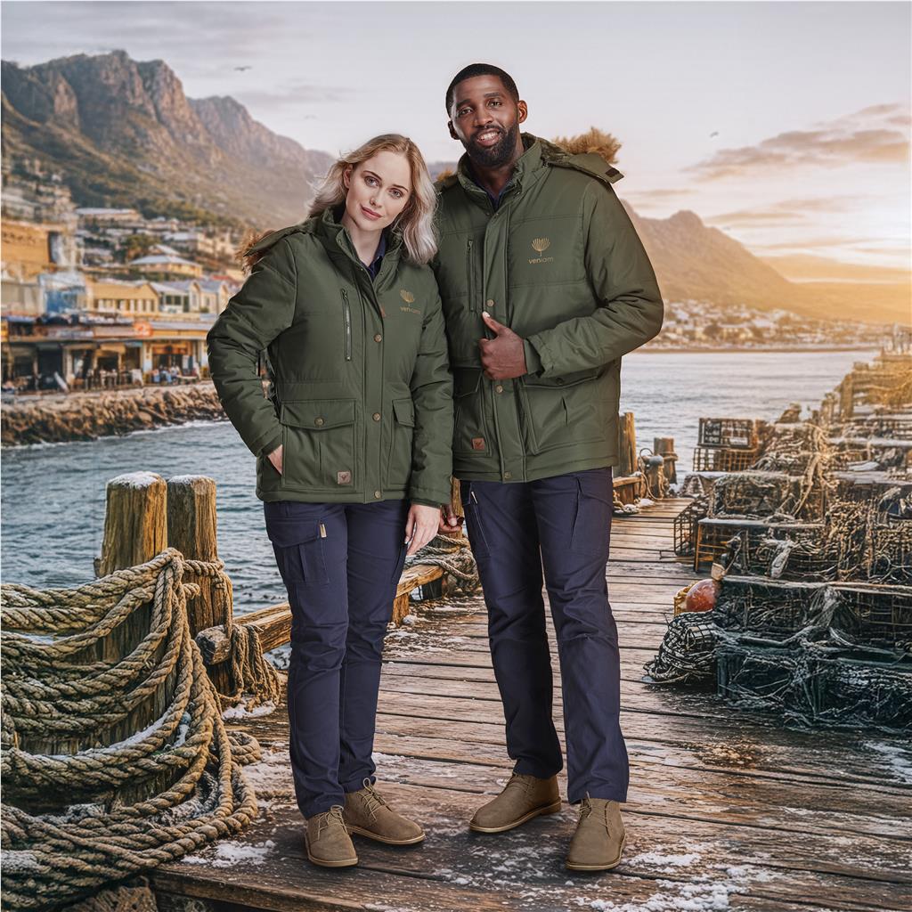 Mens Cederberg Parka Jacket Mirelle Leather and Lifestyle