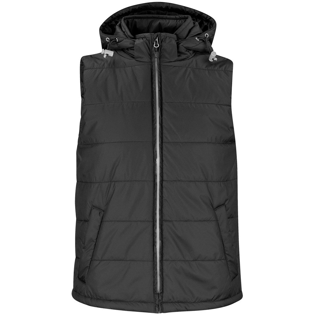 Mens Evolution Bodywarmer - Black Mirelle Leather and Lifestyle