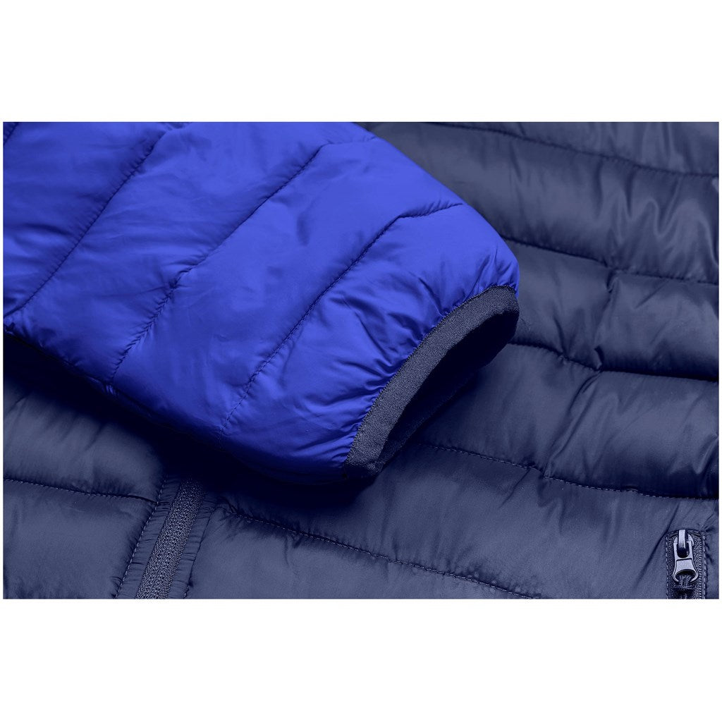 Mens Kyoto Two-Tone Jacket - Navy Mirelle Leather and Lifestyle