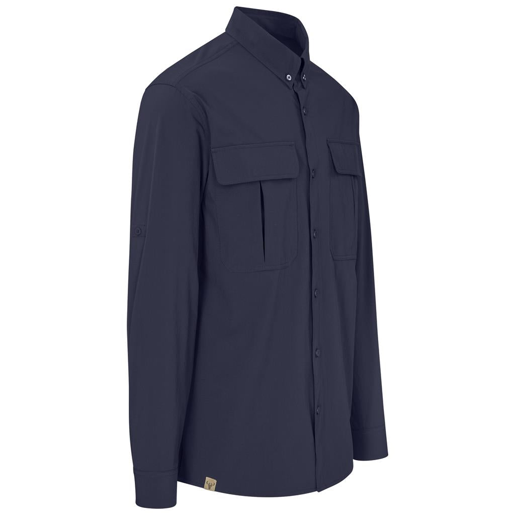 Mens Long Sleeve Amatola Shirt - South Africa - Mirelle Leather and Lifestyle