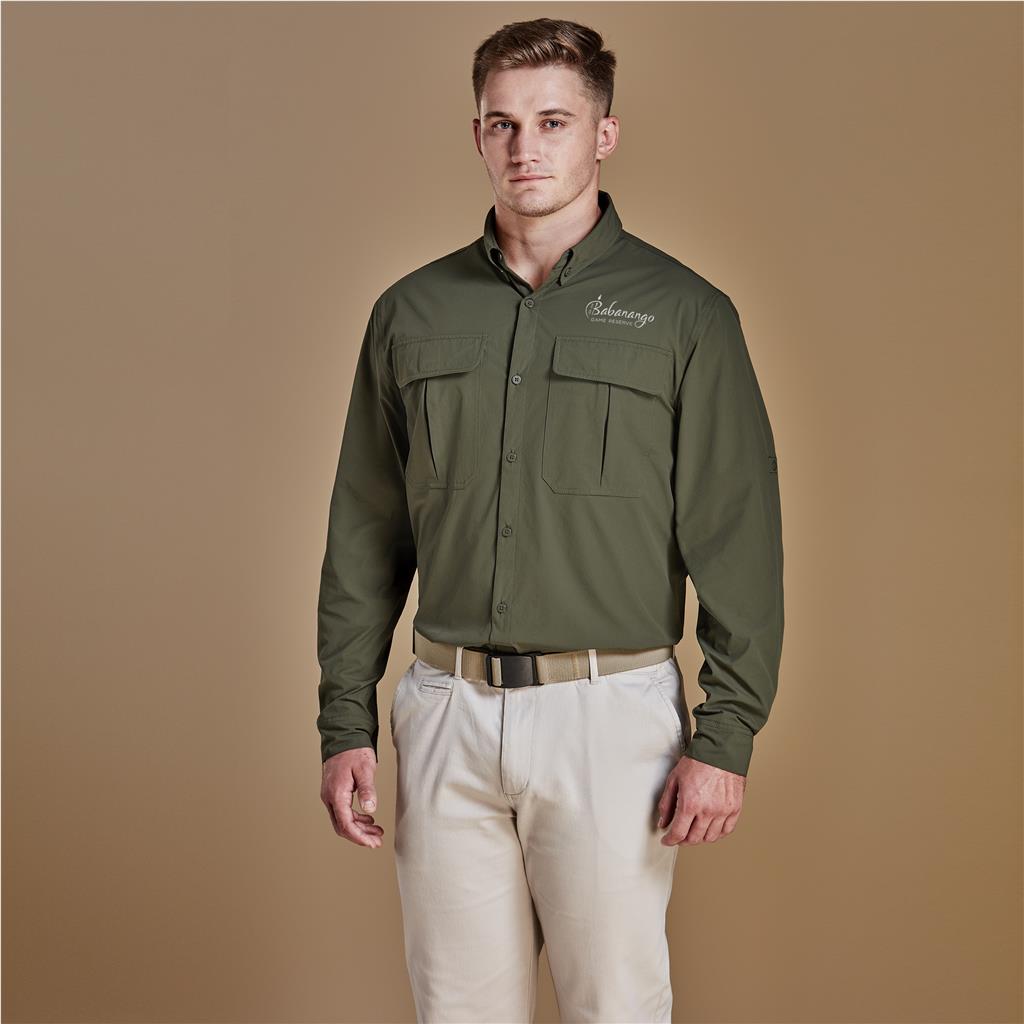 Mens Long Sleeve Amatola Shirt - South Africa - Mirelle Leather and Lifestyle
