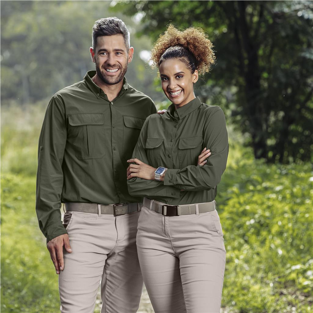 Mens Long Sleeve Amatola Shirt - South Africa - Mirelle Leather and Lifestyle