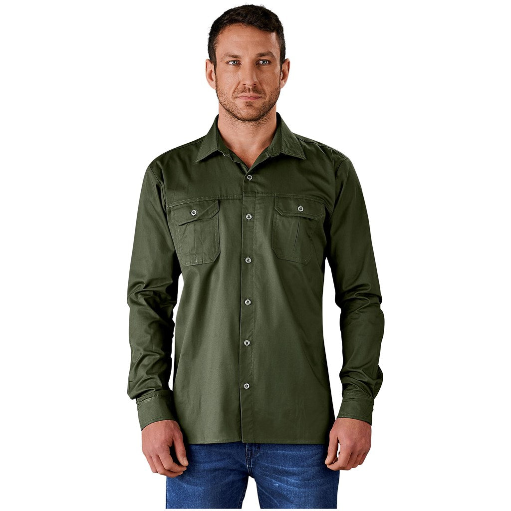 Mens Long Sleeve Wildstone Shirt - South Africa - Mirelle Leather and Lifestyle