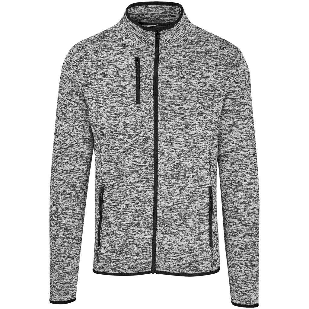 Mens Paragon Fleece Jacket - Grey Mirelle Leather and Lifestyle