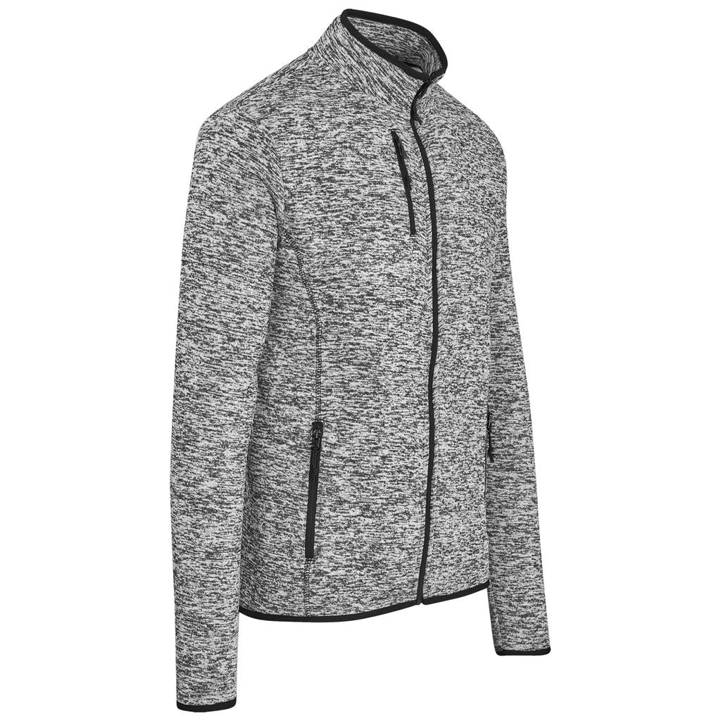 Mens Paragon Fleece Jacket - Grey Mirelle Leather and Lifestyle