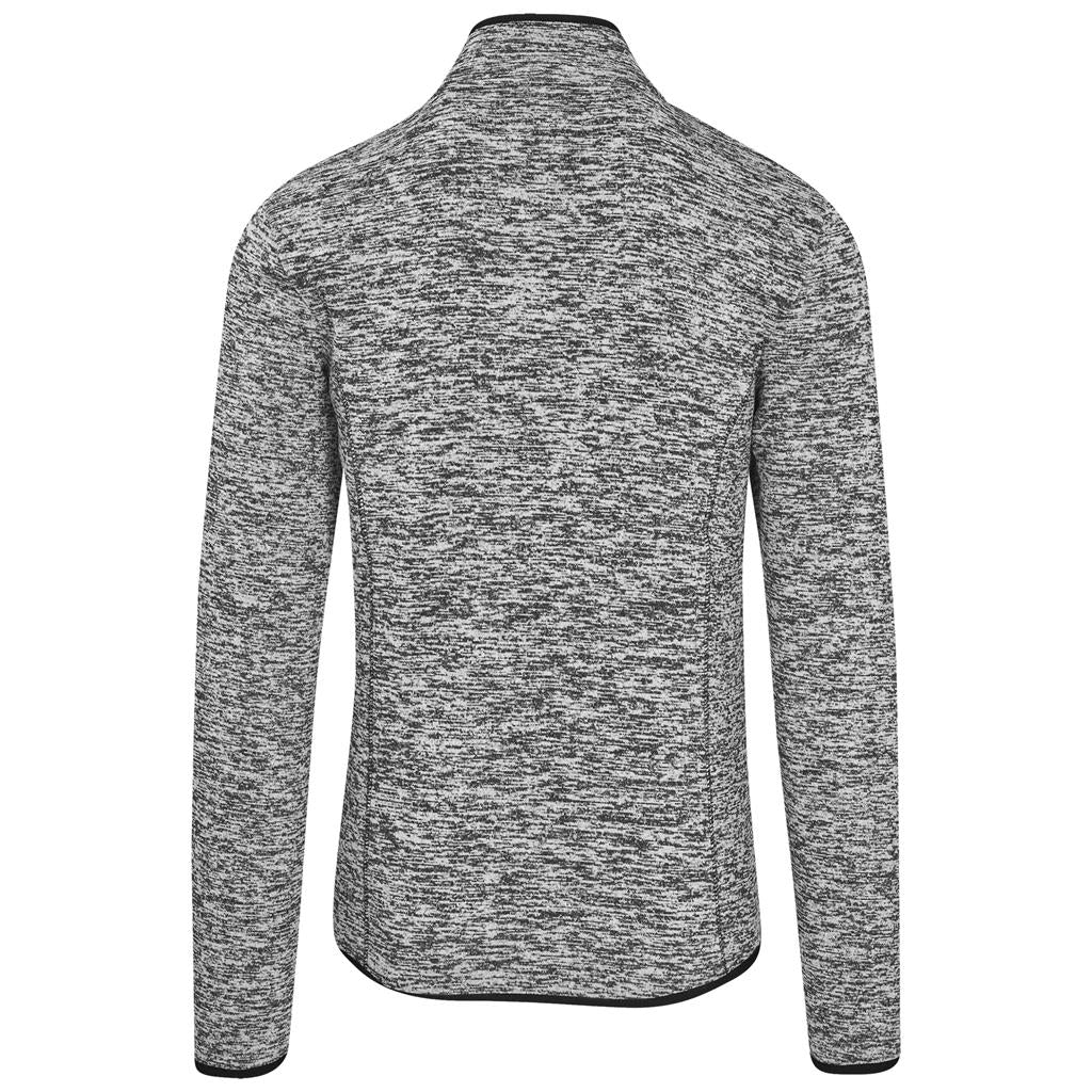 Mens Paragon Fleece Jacket - Grey Mirelle Leather and Lifestyle