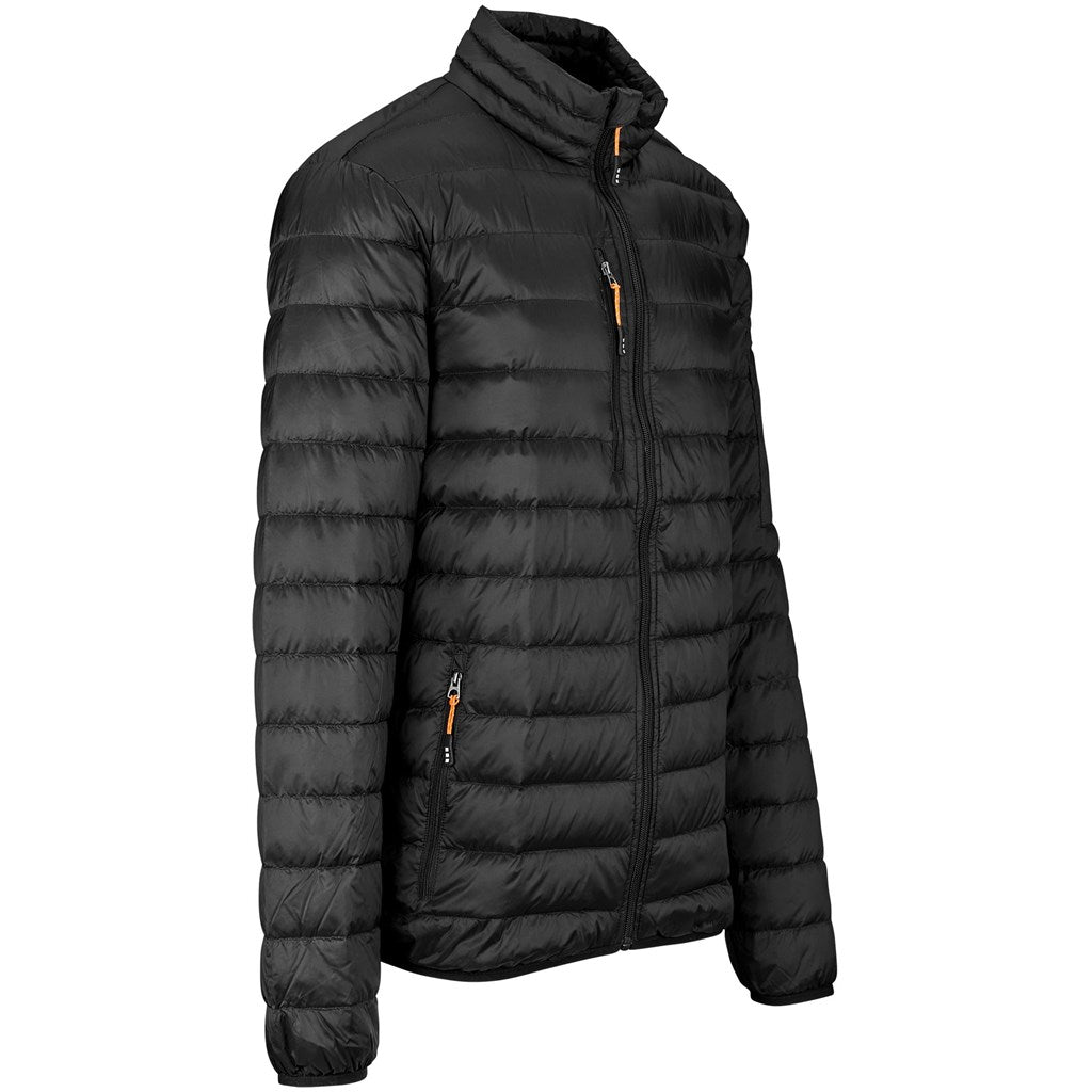 Mens Scotia Light Down Jacket - Black Mirelle Leather and Lifestyle