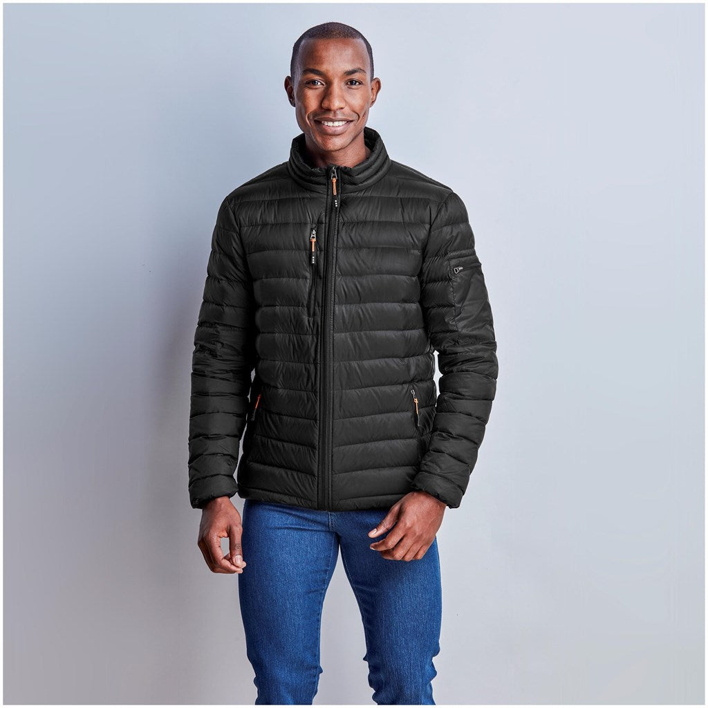 Mens Scotia Light Down Jacket - Black Mirelle Leather and Lifestyle