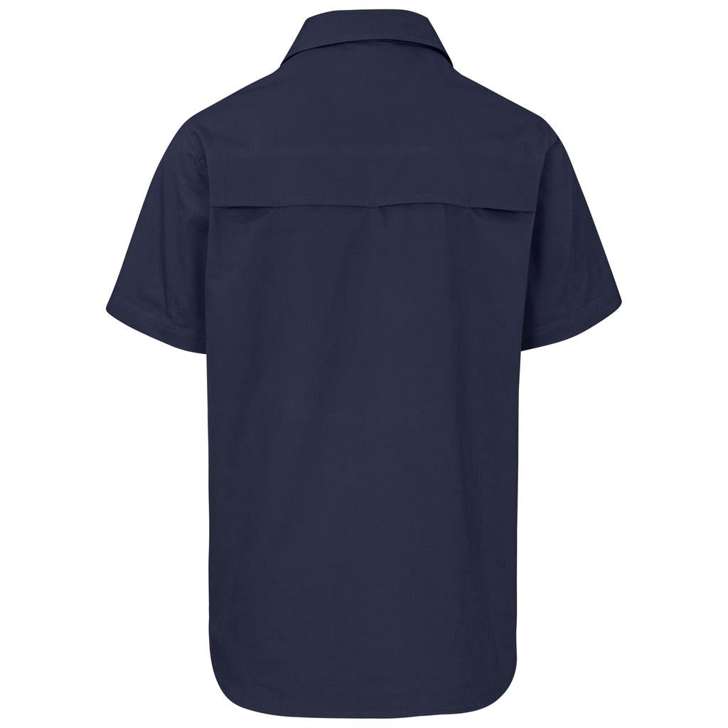Mens Short Sleeve Mawenzi Twill Shirt - South Africa - Mirelle Leather and Lifestyle