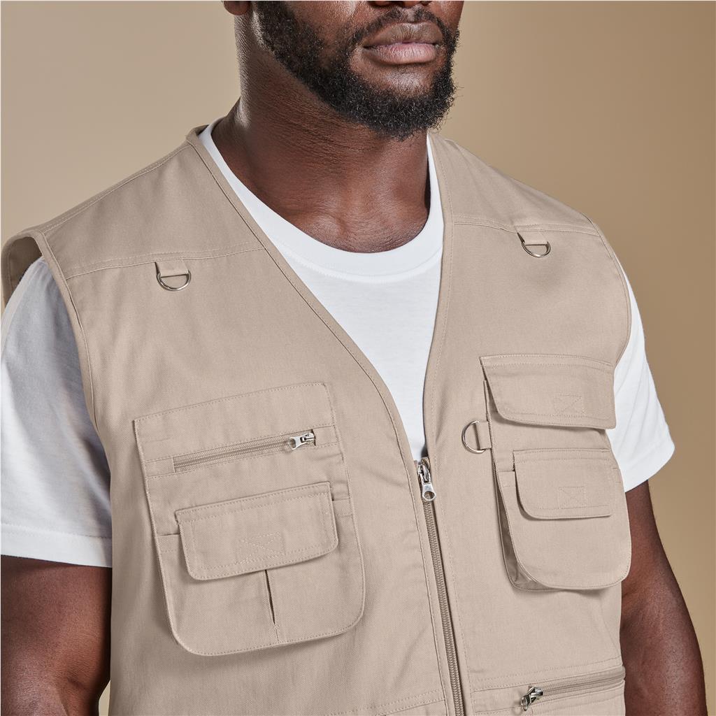 Mens Tugela Sleeveless Jacket - South Africa - Mirelle Leather and Lifestyle