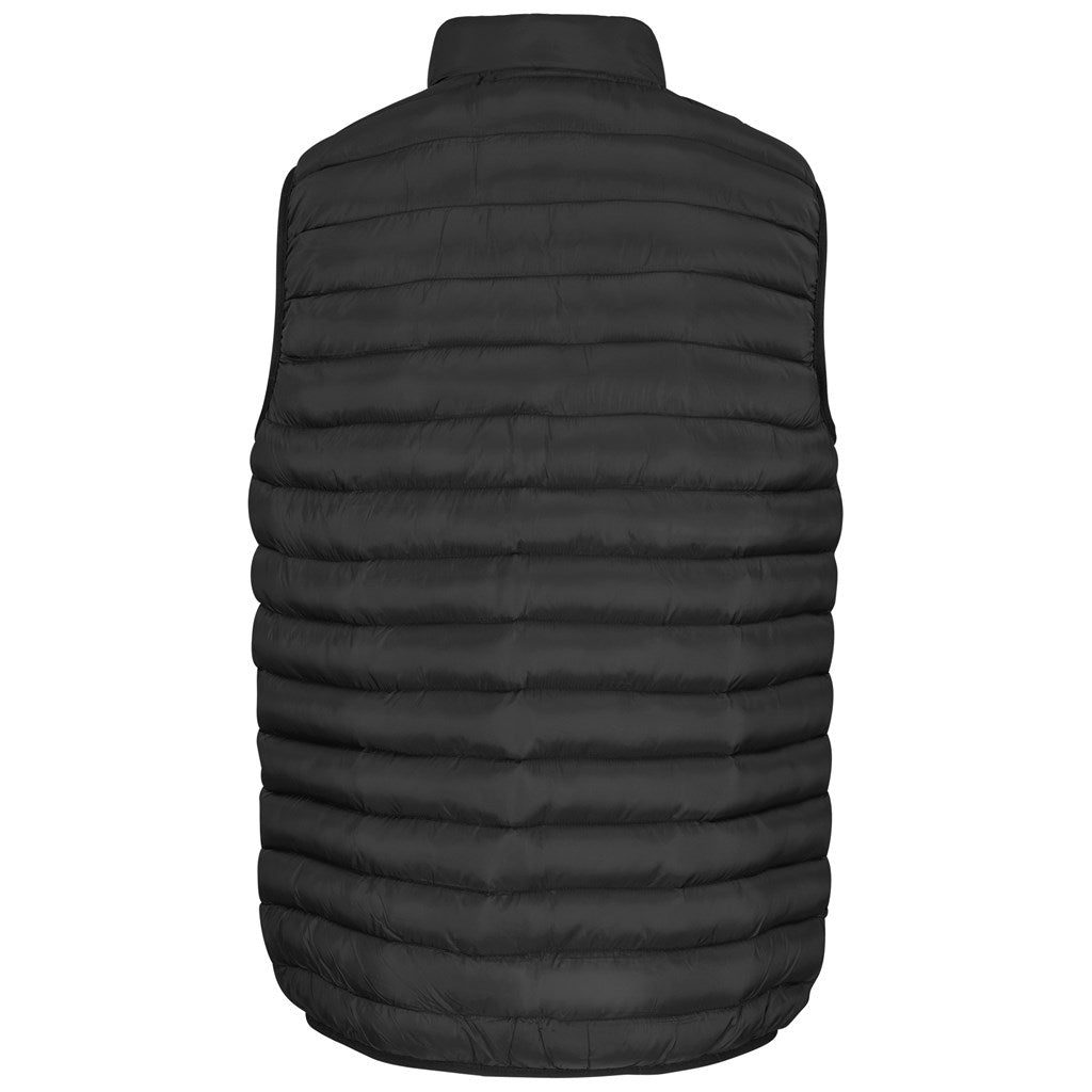 Mens Utah Bodywarmer - Black Mirelle Leather and Lifestyle