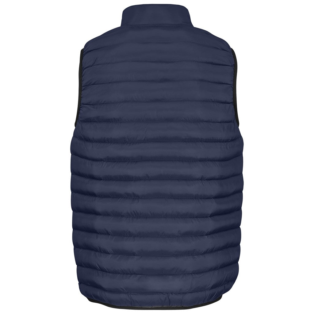 Mens Utah Bodywarmer - Navy Mirelle Leather and Lifestyle
