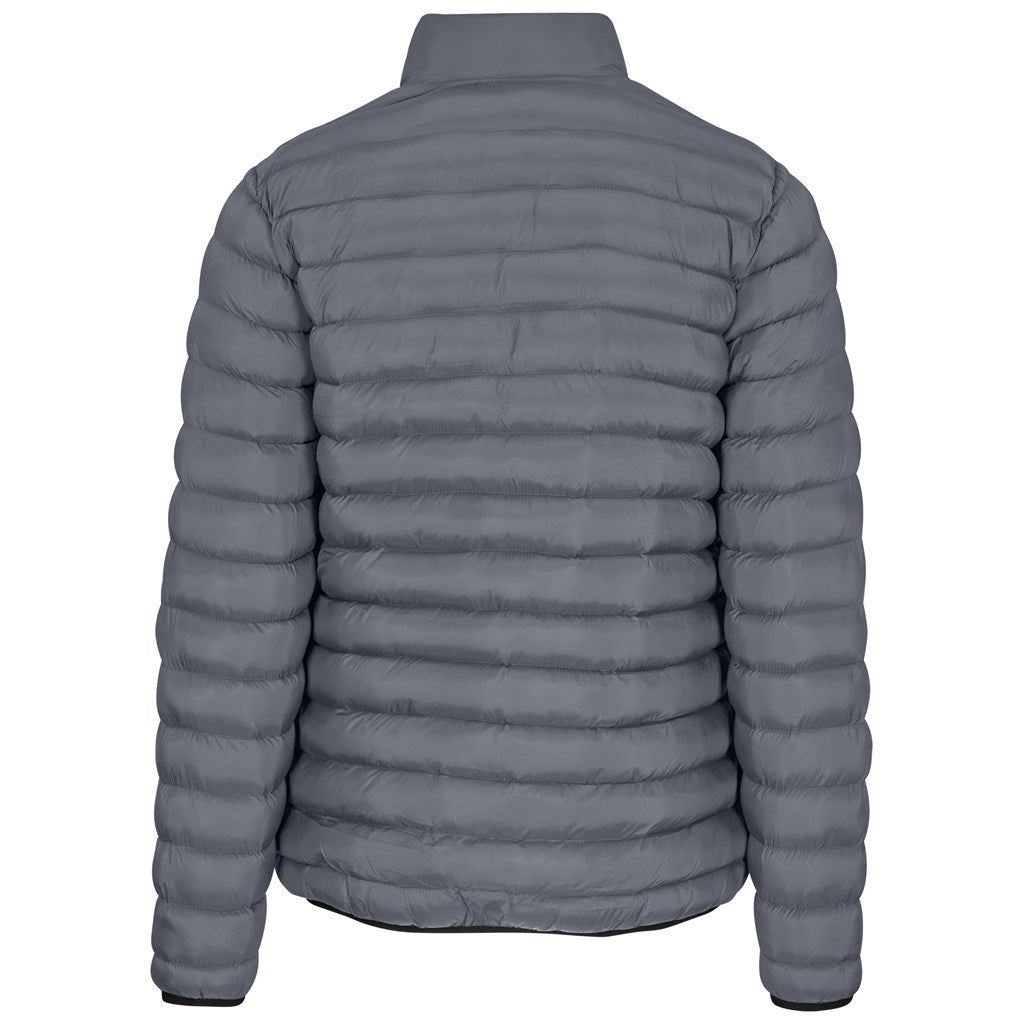 Mens Utah Jacket - Dark Grey Mirelle Leather and Lifestyle