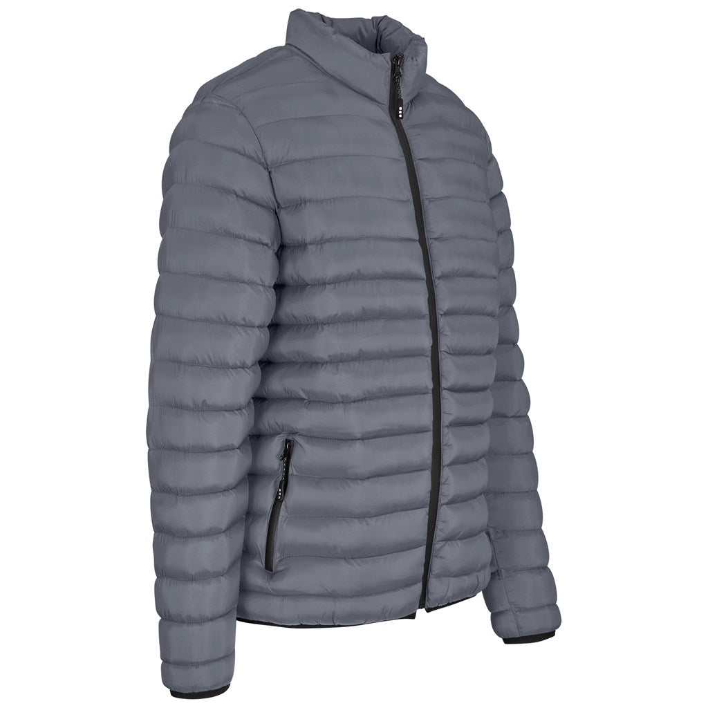 Mens Utah Jacket - Dark Grey Mirelle Leather and Lifestyle