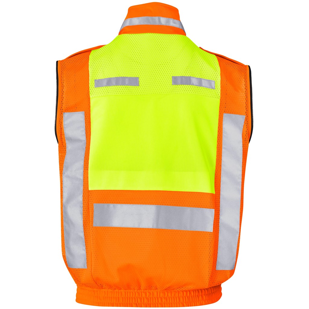 Metro Two-Tone Hi-Viz Reflective Zip-Off Jacket Mirelle Leather and Lifestyle