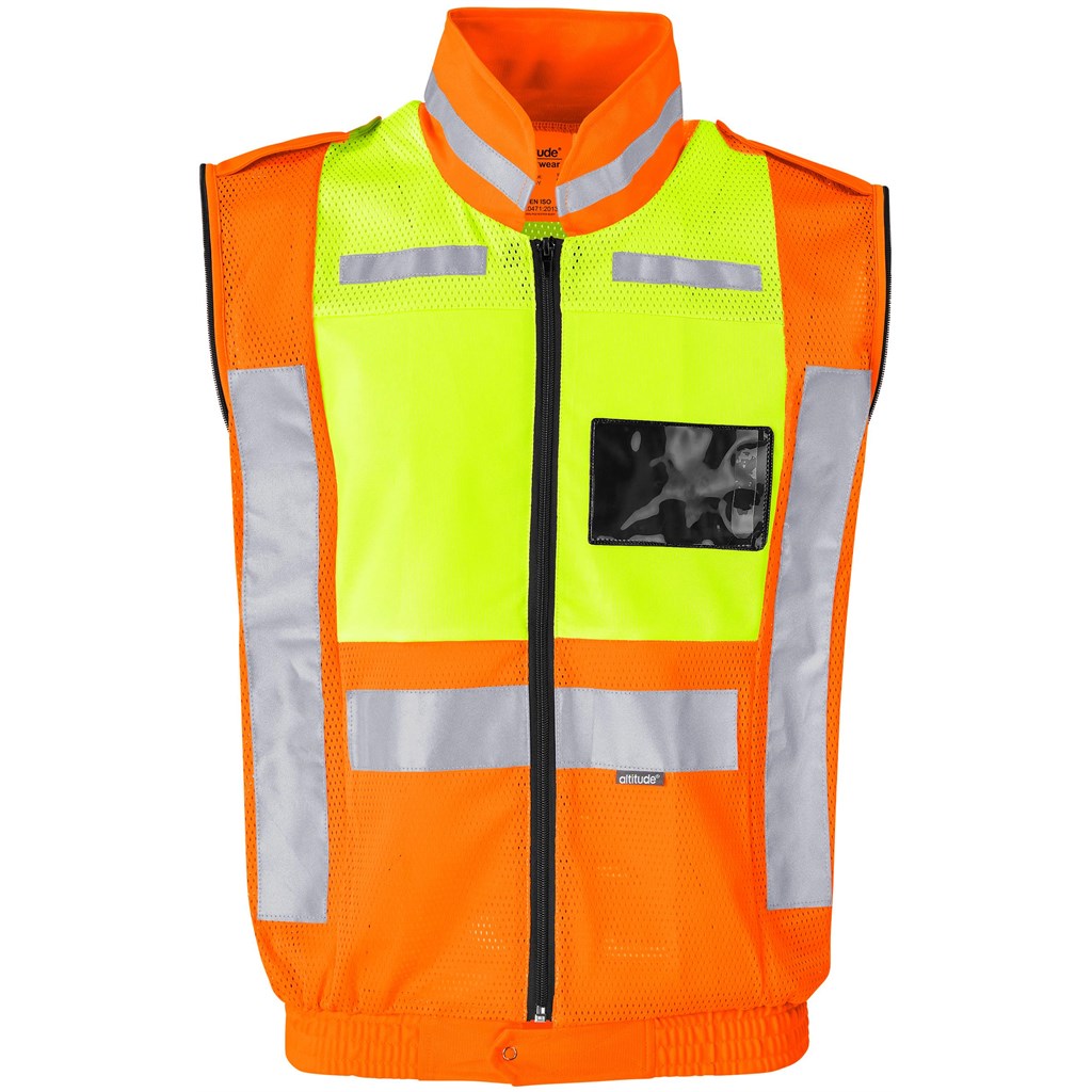 Metro Two-Tone Hi-Viz Reflective Zip-Off Jacket Mirelle Leather and Lifestyle
