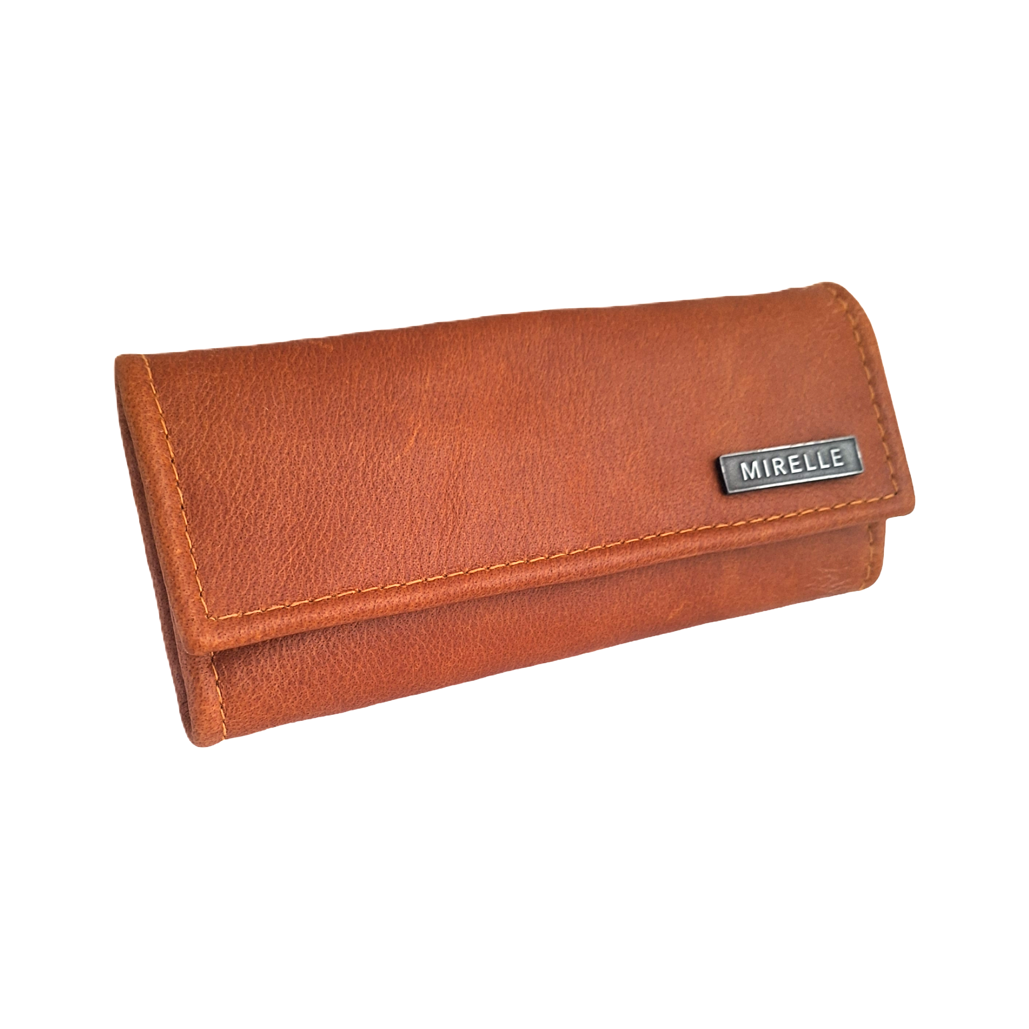 Mirelle Genuine Leather Classic Ladies Purse - Tan - MIRELLE Leather and Lifestyle