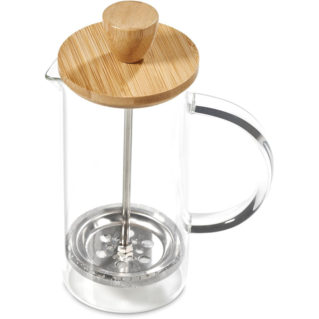 Okiyo Aibo Glass & Bamboo Coffee Set Mirelle Leather and Lifestyle