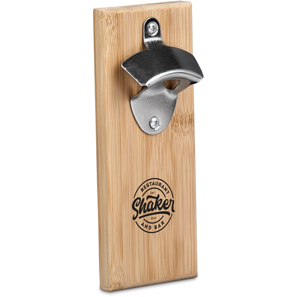 Okiyo Akeru Bamboo Fridge Bottle Opener Mirelle Leather and Lifestyle