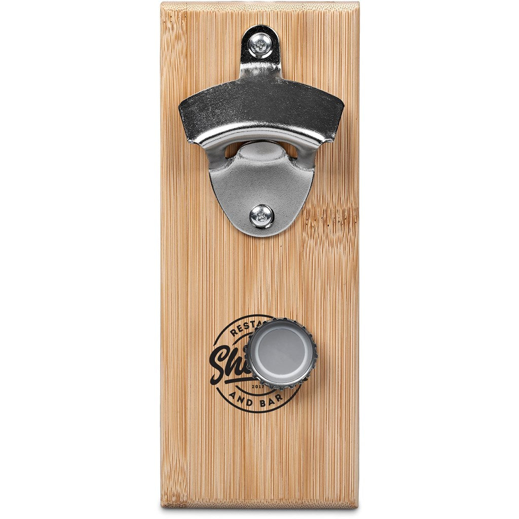 Okiyo Akeru Bamboo Fridge Bottle Opener Mirelle Leather and Lifestyle