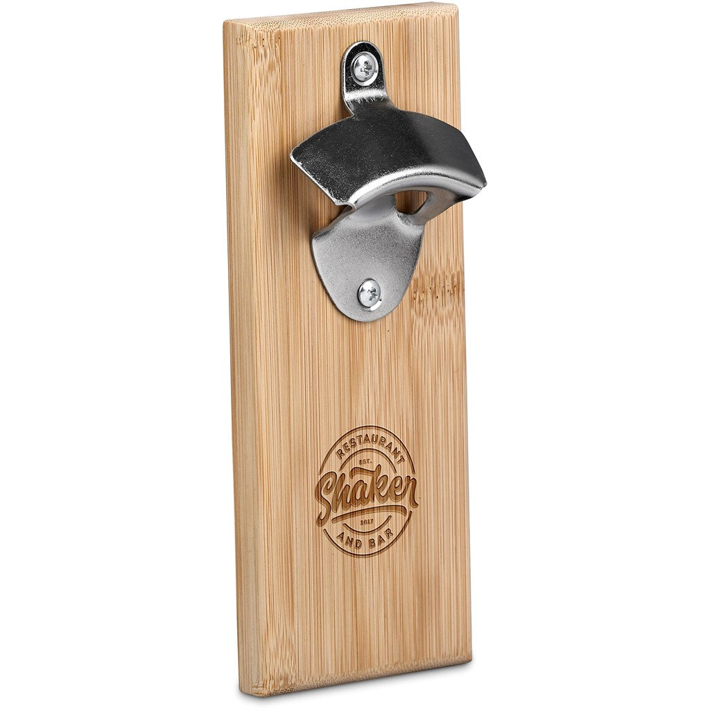 Okiyo Akeru Bamboo Fridge Bottle Opener Mirelle Leather and Lifestyle