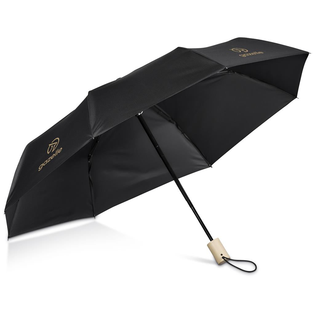 Okiyo Ameno Recycled PET Auto-Open Compact Umbrella Mirelle Leather and Lifestyle