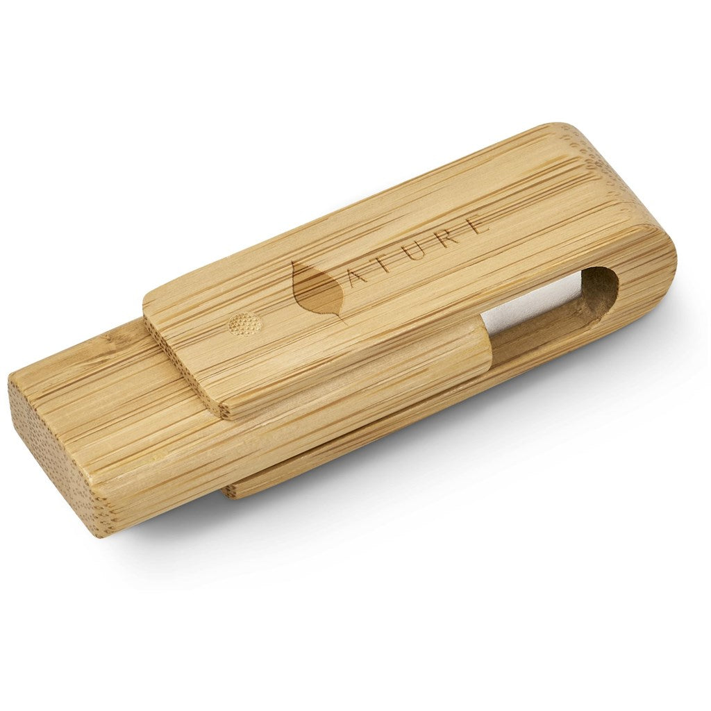 Okiyo Bakemono Bamboo Flash Drive - 32GB ZA Flash Drives,Bamboo Products Mirelle Leather and Lifestyle