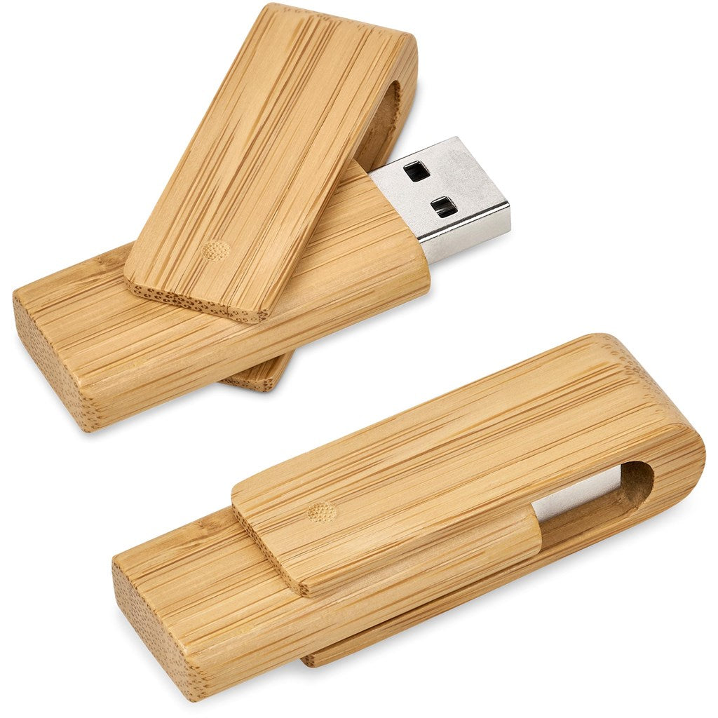 Okiyo Bakemono Bamboo Flash Drive - 32GB ZA Flash Drives,Bamboo Products Mirelle Leather and Lifestyle