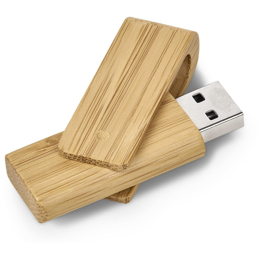 Okiyo Bakemono Bamboo Flash Drive - 32GB ZA Flash Drives,Bamboo Products Mirelle Leather and Lifestyle