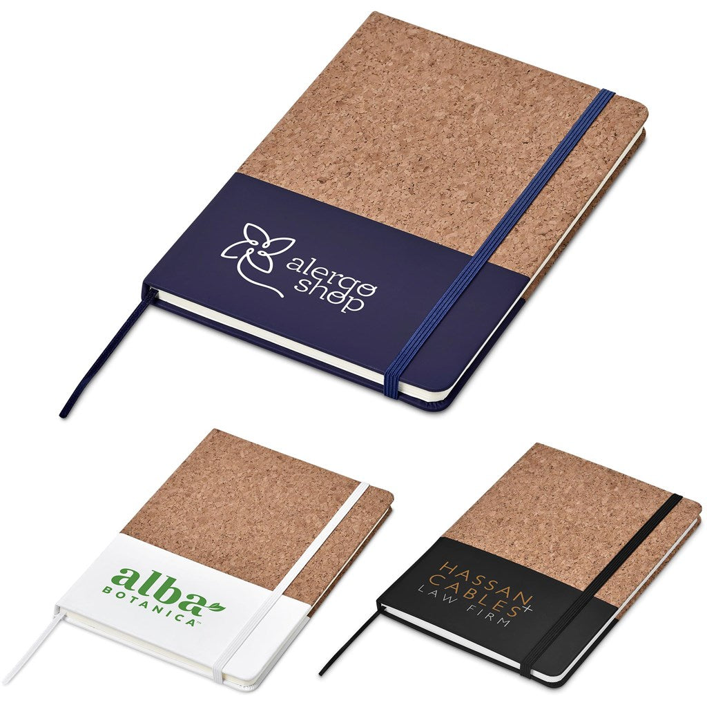Okiyo Denki Cork A5 Hard Cover Notebook ZA A5 Notebooks,Cork Products Mirelle Leather and Lifestyle