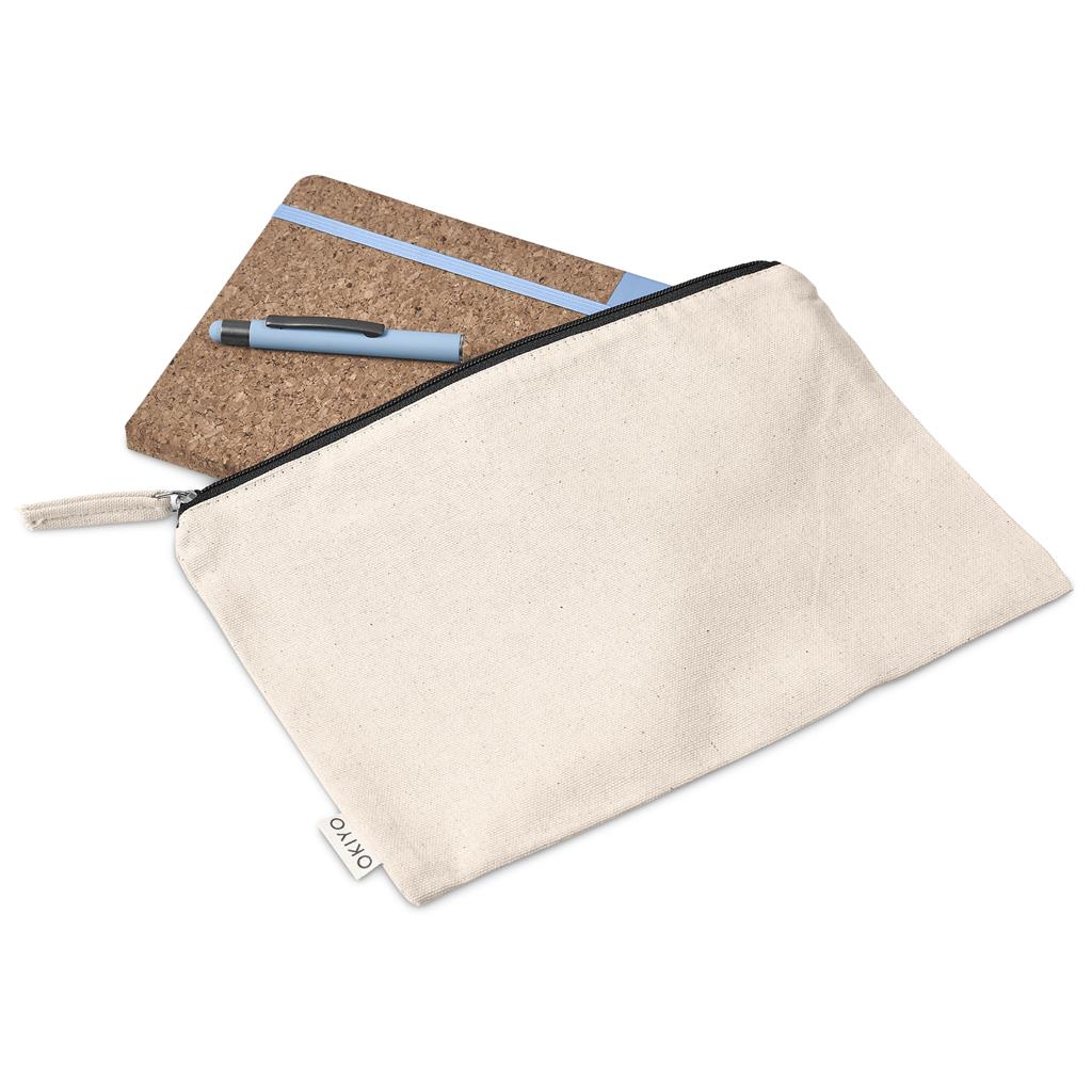 Okiyo Denki Cork Notebook & Pen Set Mirelle Leather and Lifestyle