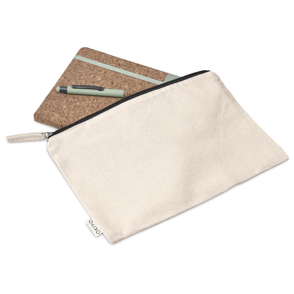 Okiyo Denki Cork Notebook & Pen Set Mirelle Leather and Lifestyle