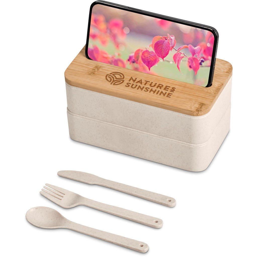 Okiyo Dura Wheat Straw & Bamboo Lunch Box Set Mirelle Leather and Lifestyle
