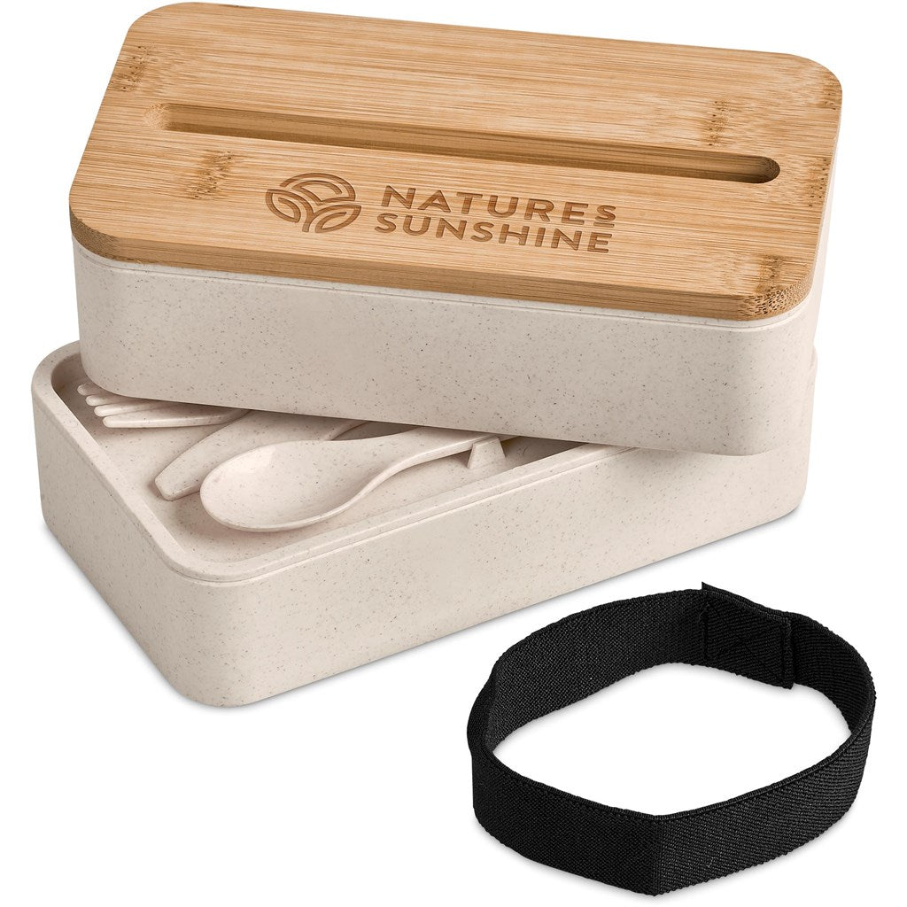 Okiyo Dura Wheat Straw & Bamboo Lunch Box Set Mirelle Leather and Lifestyle
