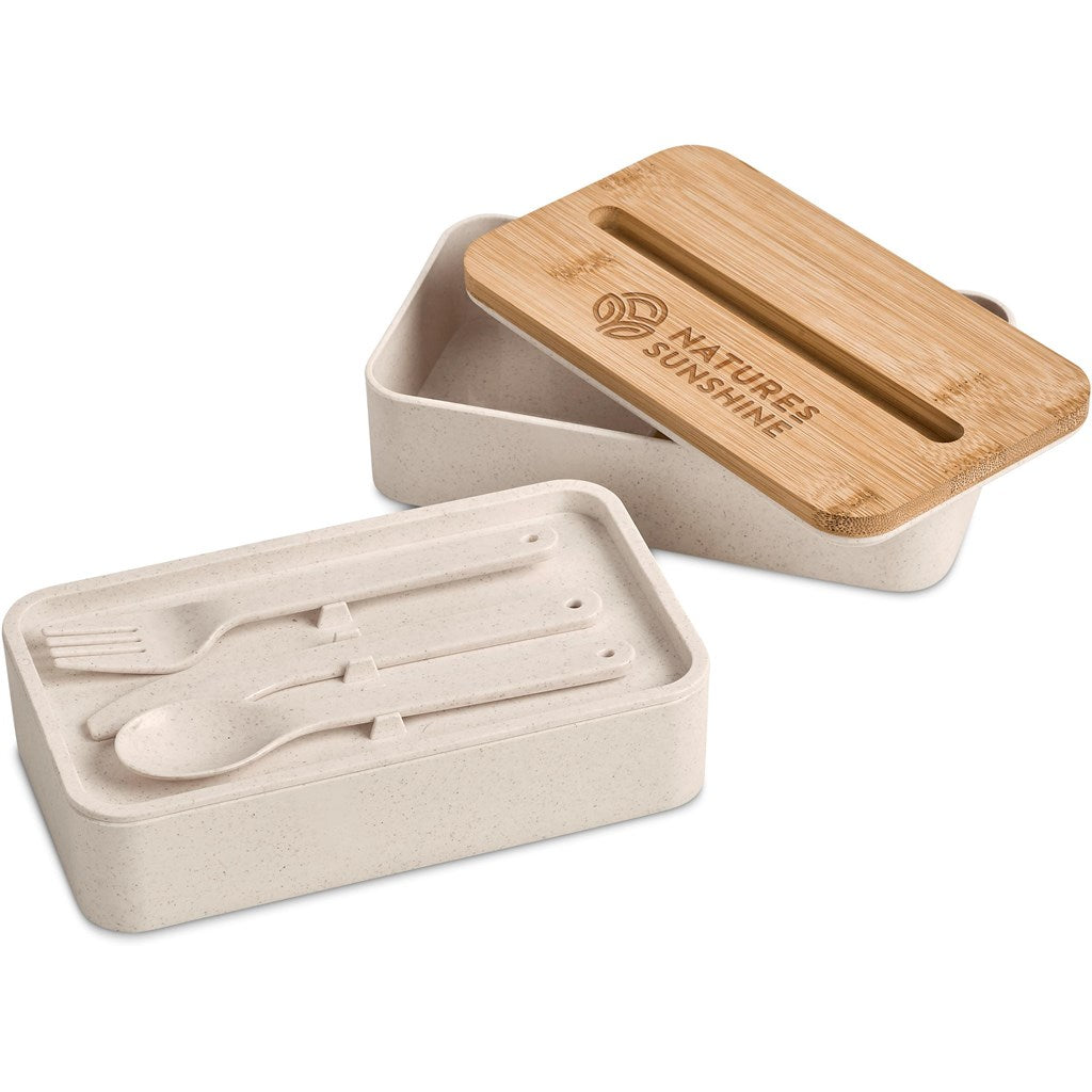 Okiyo Dura Wheat Straw & Bamboo Lunch Box Set Mirelle Leather and Lifestyle