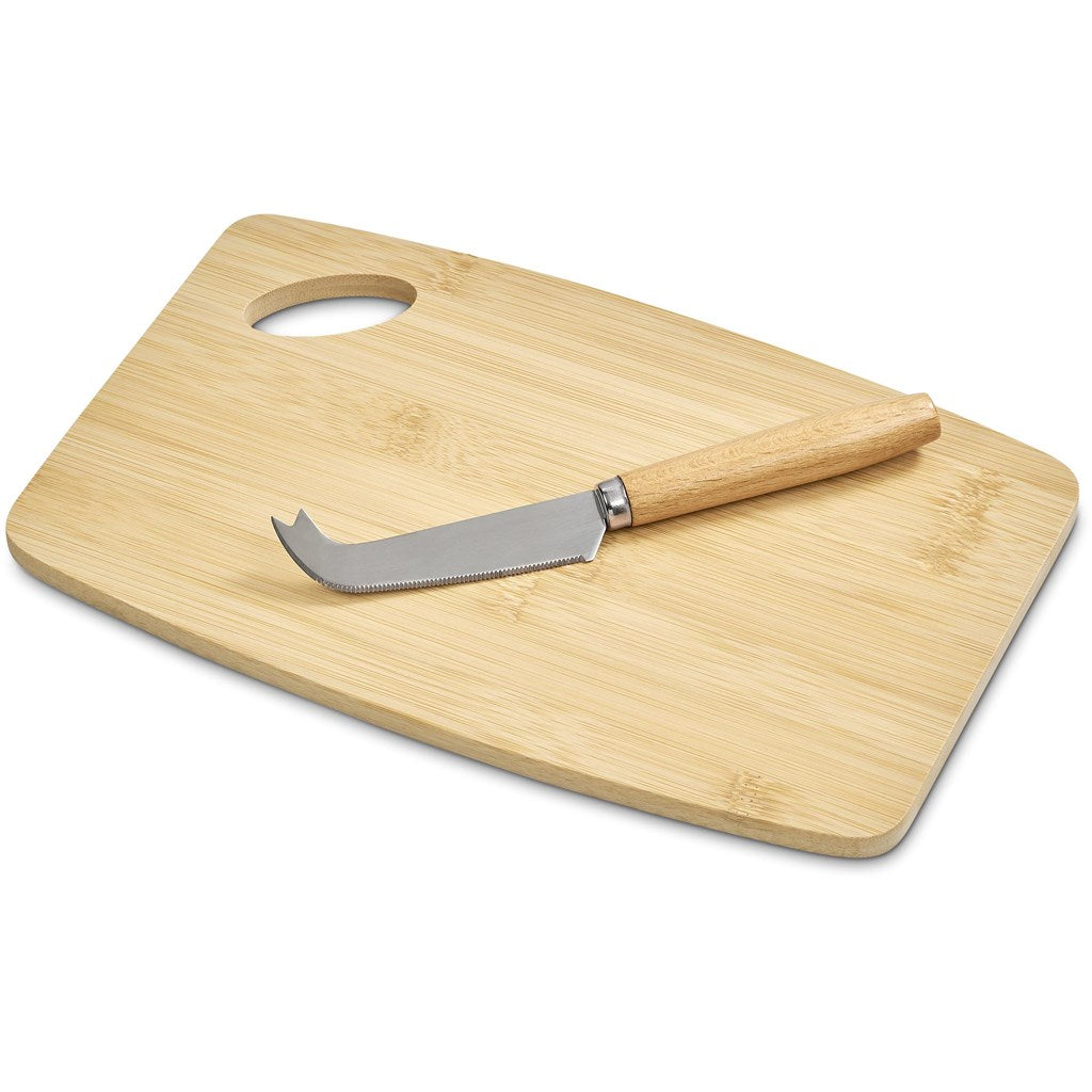 Okiyo Edamu Bamboo Cheese Board Set Mirelle Leather and Lifestyle
