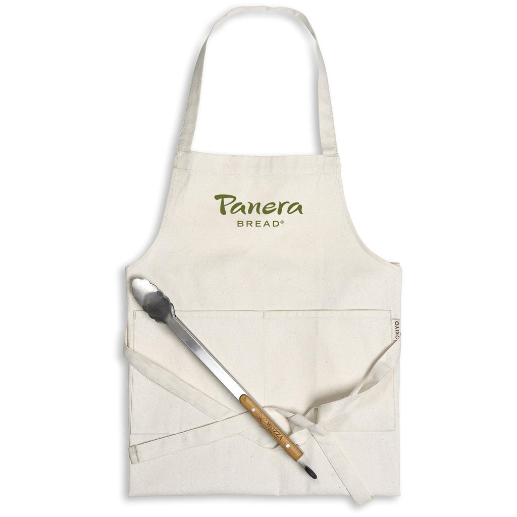 Okiyo Gohan Cotton Apron Mirelle Leather and Lifestyle