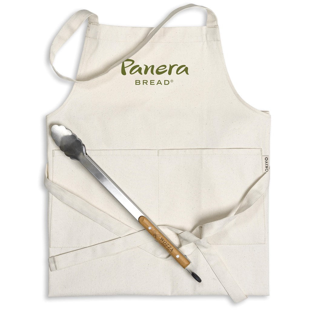Okiyo Gohan Cotton Apron Mirelle Leather and Lifestyle
