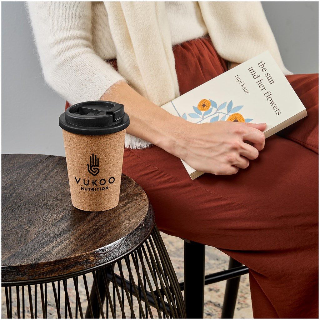 Okiyo Joki Cork & Wheat Straw Double-Wall Tumbler – 350ml Mirelle Leather and Lifestyle