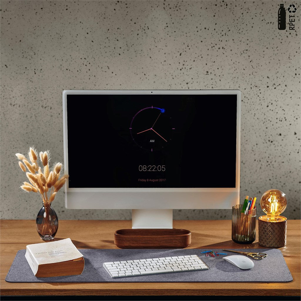 Okiyo Kaiyo Recycled PET Felt Desk Mat Mirelle Leather and Lifestyle
