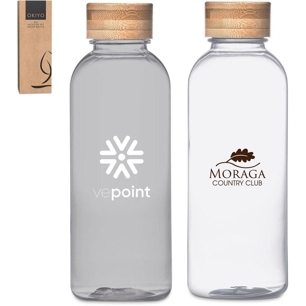 Okiyo Koi Recycled PET Water Bottle – 650ml Mirelle Leather and Lifestyle