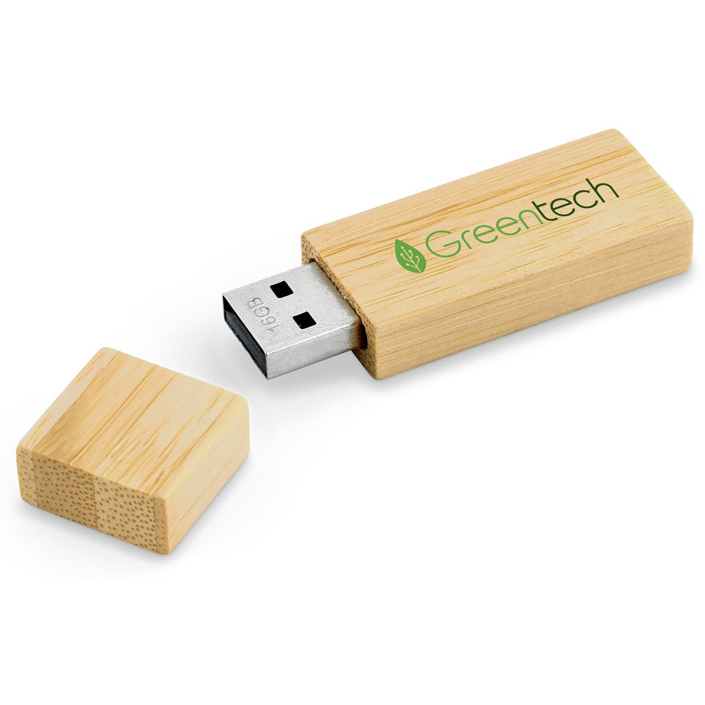 Okiyo Komorebi Bamboo Flash Drive - 16GB ZA Flash Drives,Bamboo Products Mirelle Leather and Lifestyle