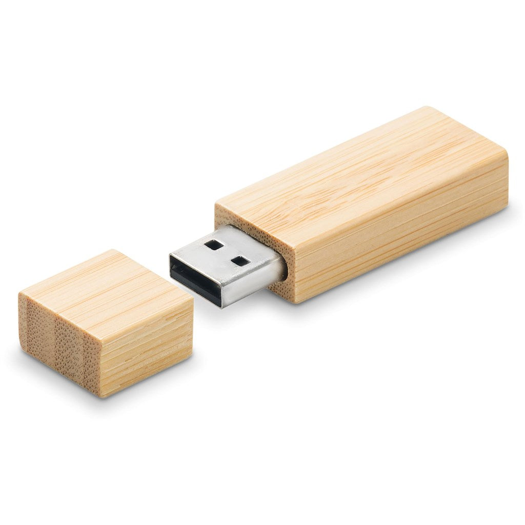 Okiyo Komorebi Bamboo Flash Drive - 16GB ZA Flash Drives,Bamboo Products Mirelle Leather and Lifestyle