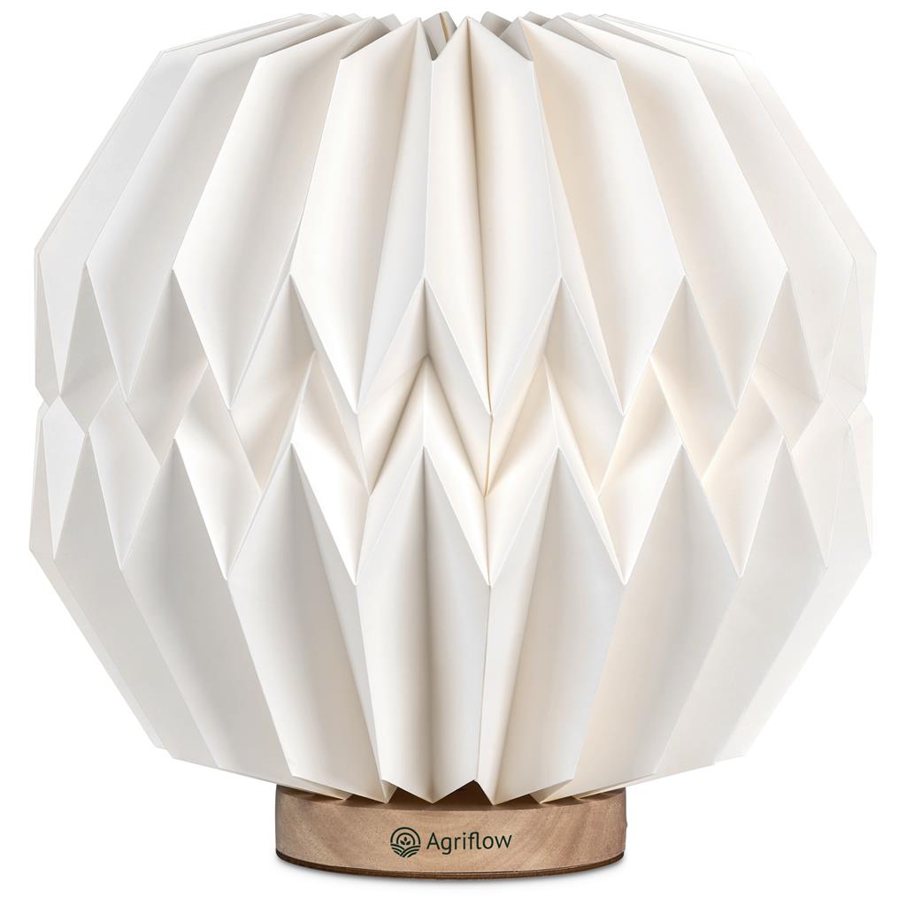 Okiyo Kosuke Wood & Paper LED Lamp Mirelle Leather and Lifestyle