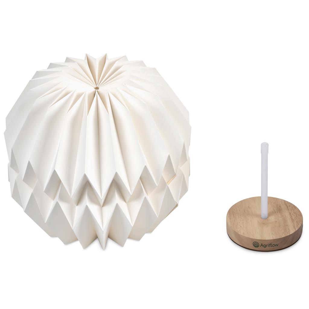 Okiyo Kosuke Wood & Paper LED Lamp Mirelle Leather and Lifestyle