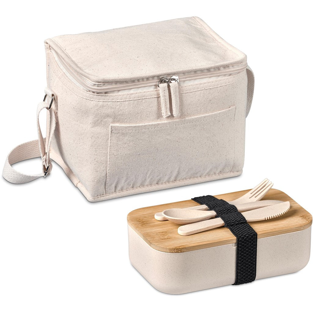 Okiyo Kura Cotton & Wheat Straw Lunch Set Mirelle Leather and Lifestyle