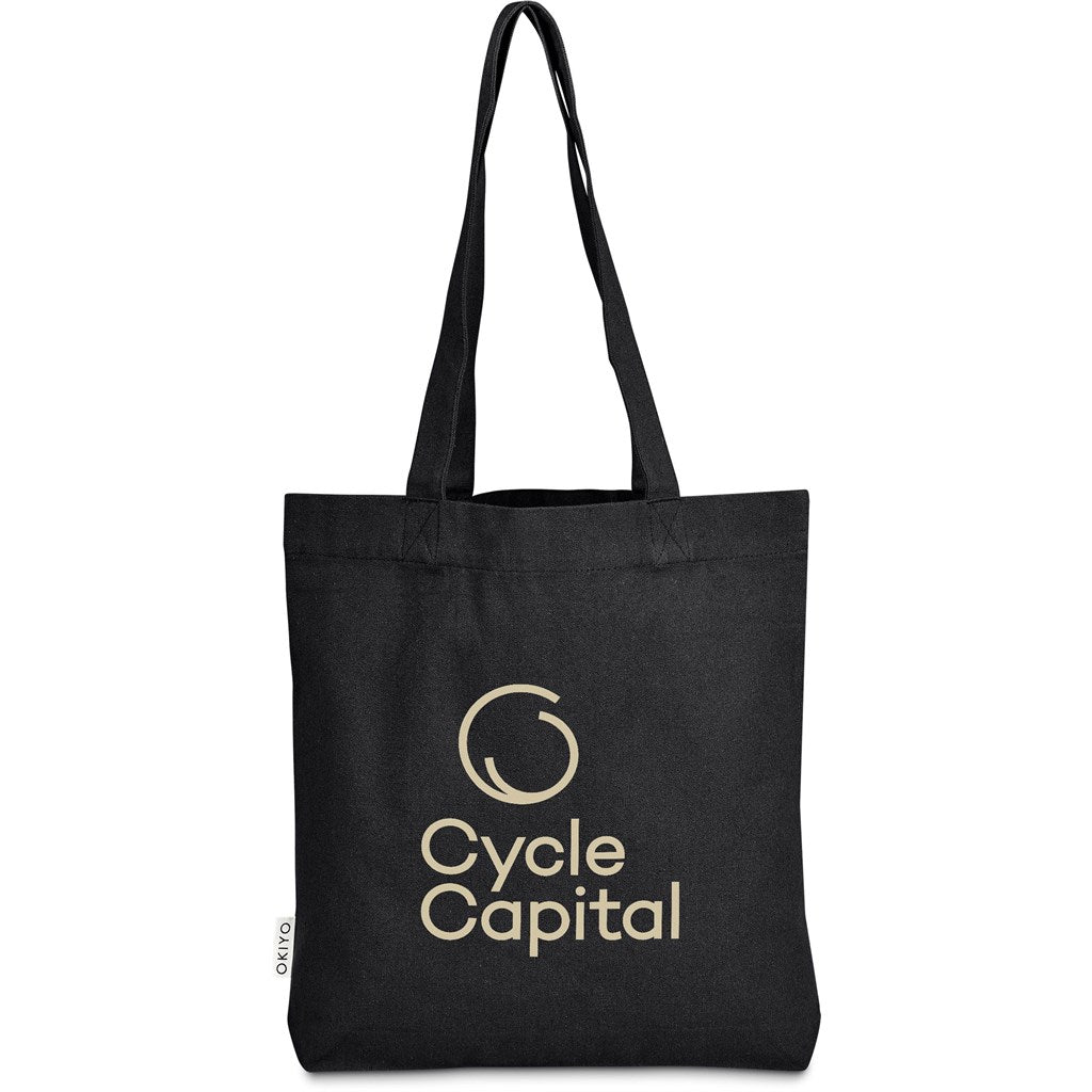 Okiyo Kyanbasu Recycled Canvas Shopper Mirelle Leather and Lifestyle
