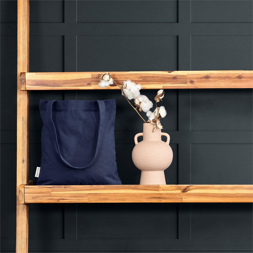 Okiyo Kyanbasu Recycled Canvas Shopper Mirelle Leather and Lifestyle