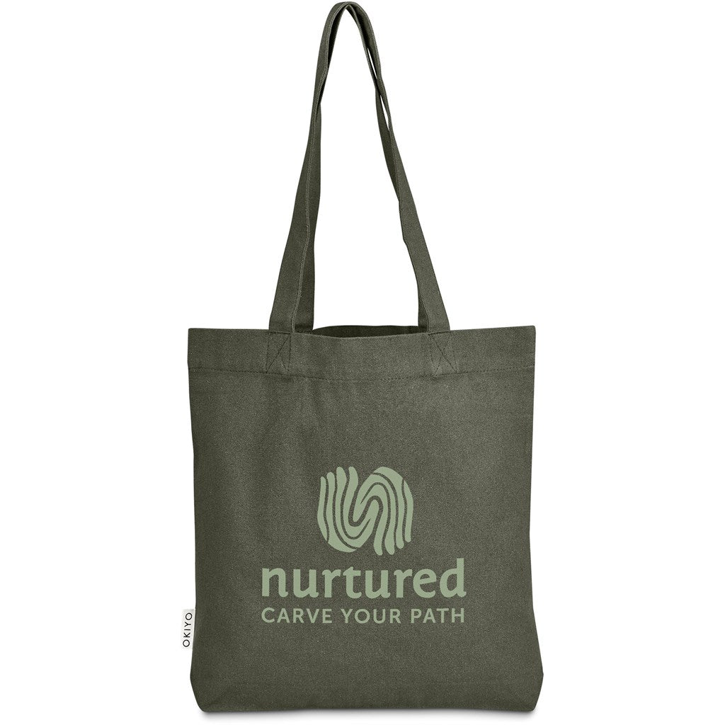 Okiyo Kyanbasu Recycled Canvas Shopper Mirelle Leather and Lifestyle