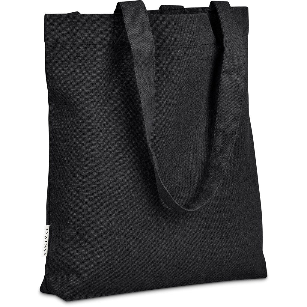 Okiyo Kyanbasu Recycled Canvas Shopper Mirelle Leather and Lifestyle